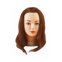 Голова-манекен Cathy шатен 30-35 см