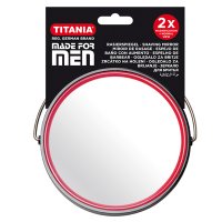 Зеркало для парикмахера Titania MEN настольное двойное D-15,5см 1500/MEN B