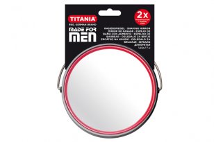 Зеркало для парикмахера Titania MEN настольное двойное D-15,5см 1500/MEN B