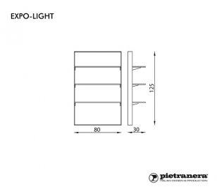 Витрина EXPO LIGHT Pietranera