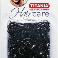 Резинки силиконовые для причесок 150шт/уп черные