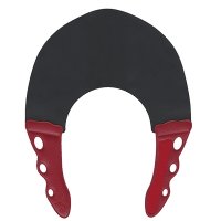 Воротник для стрижки и окрашивания 0.3мм, черный с красным