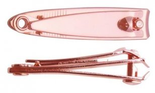 Книпсер Titania для ногтей 5,3см 1091/52RG B розовое золото
