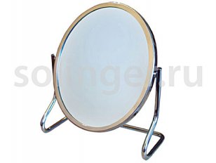 Зеркало для парикмахера Hairway настольное овальное в металлической оправе 130*160 мм