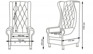 Комплект педикюрное кресло ТРОН с подиумом