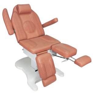 Педикюрное кресло ОНИКС-03, 3 мотора, Белый