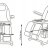 Педикюрное кресло Шарм-03 (Элегия-3В), 3 мотора, Голубой