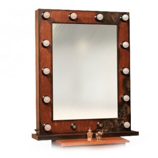 Гримерное зеркало Loft design: carbon black Great Mirror