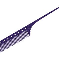 Расчёска с хвостиком гибкая фиолетовая