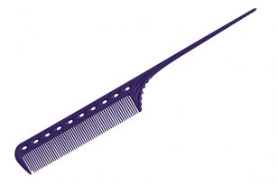 Расчёска с хвостиком гибкая фиолетовая Y.S.PARK