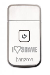 Компактный шейвер harizma I Love Shave для стрижки и бритья