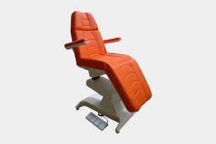Косметологическое кресло Ондеви-4 с подлокотниками и педалями управления