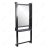 Парикмахерское зеркало для барбера МД-370, металл