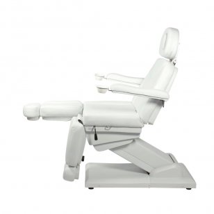 Педикюрное кресло МД-848-3А, 3 мотора, белый
