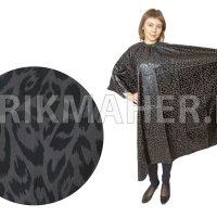 Пеньюар Hairway Leopard черный,130х146см
